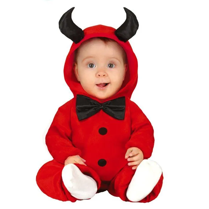 DÉGUISEMENT PYJAMA DIABLOTIN BÉBÉ - DIABLE-0