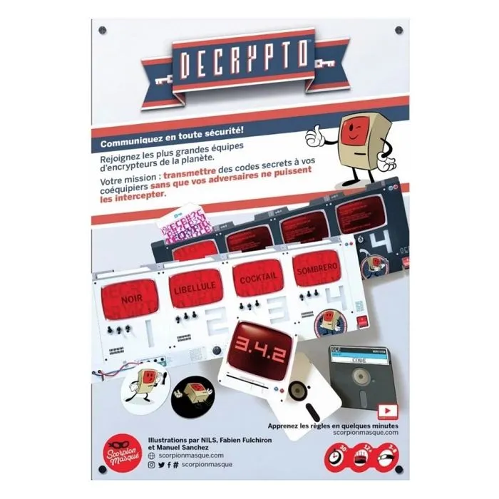 Jeu de société - ASMODEE - Decrypto - Garçon et Fille - À partir de 12 ans-2