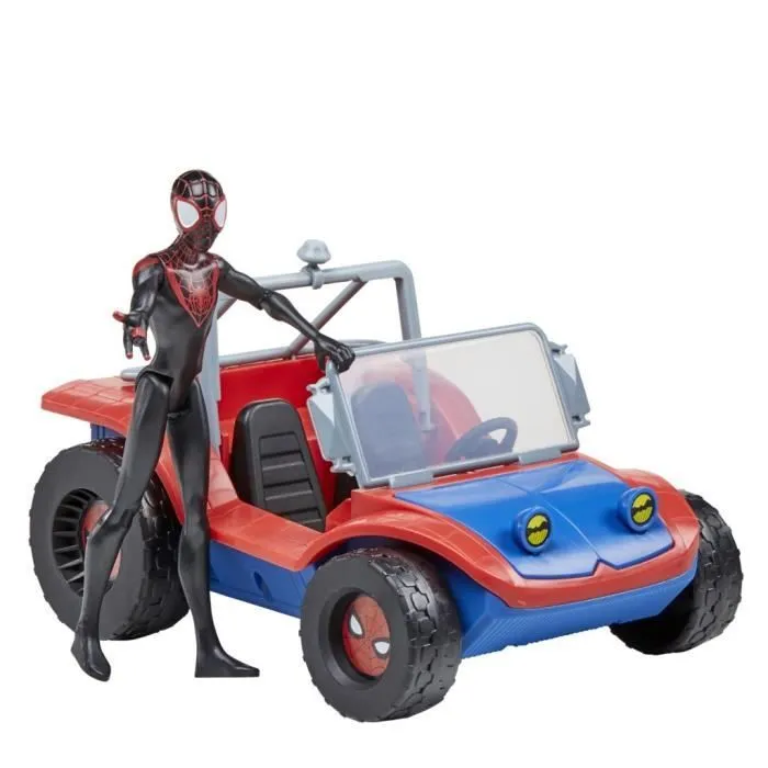 Véhicule Spider-Mobile et figurine Miles Morales Marvel Spider-Man 15cm dès 4 ans-3
