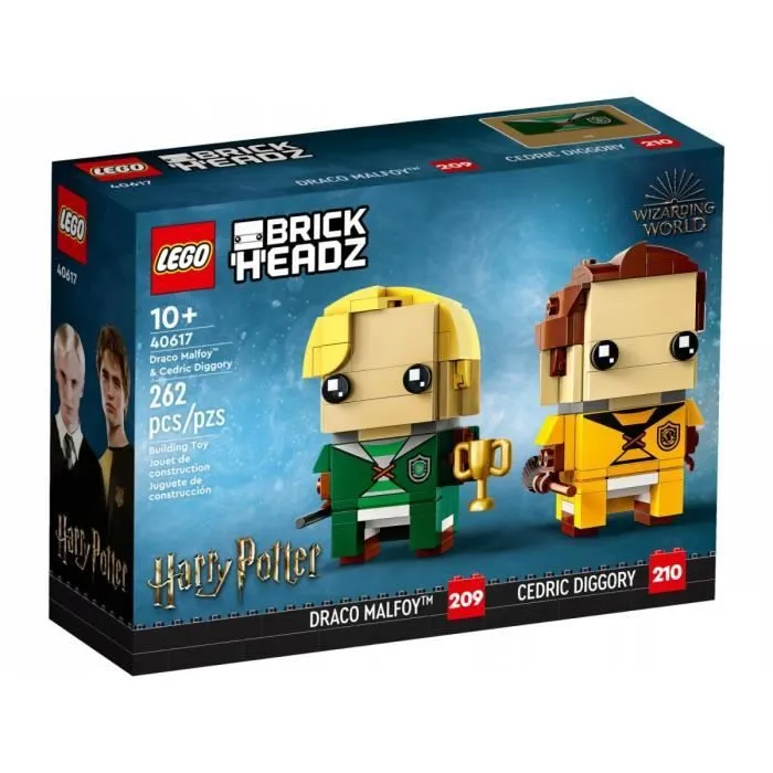 LEGO BrickHeadz - LEGO 40617 Draco Malfidus en Carlo Kannewasser - Jouet de construction - 262 pièces-0