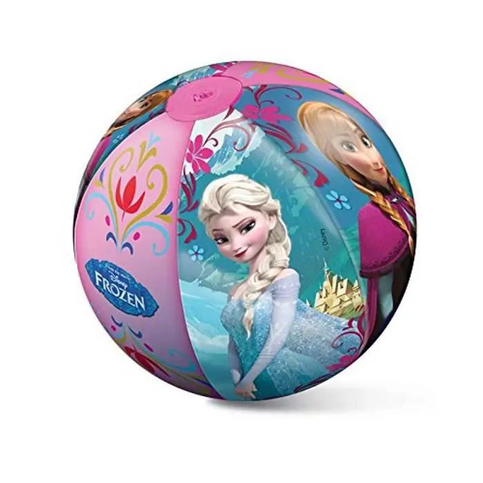 Balle - Boule - Ballon - MONDO - La Reine des Neiges - Rose - Pour Enfant-0