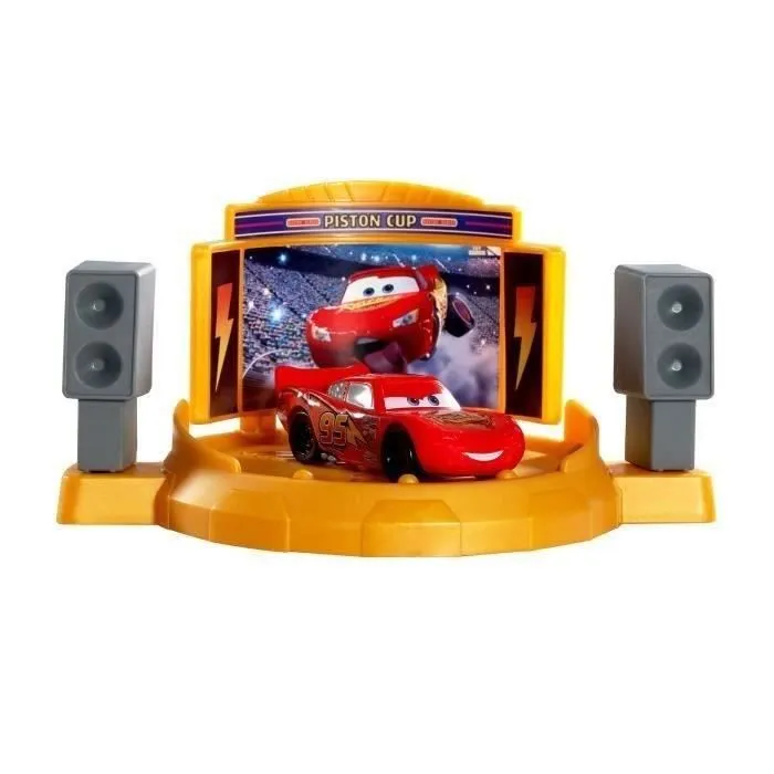 Disney · Pixar-Cars Piste Tremplin Piston Cup - Coffret Avec Piste-1