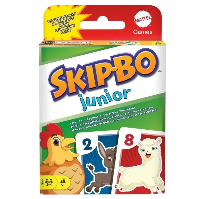 MATTEL SKIP-BO JUNIOR (HHB37)-2
