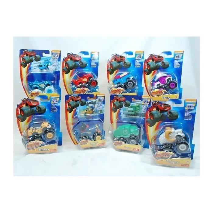 Voiture BLAZE Monster Machines - FISHER PRICE - Blaze Vehicule - Assortiment Véhicule - Enfant - 3 ans - Jouet-0