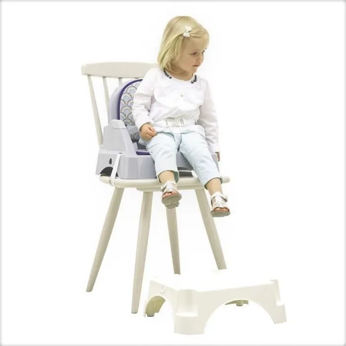 THERMOBABY EDGAR Rehausseur&marche pied Gris Charme-3