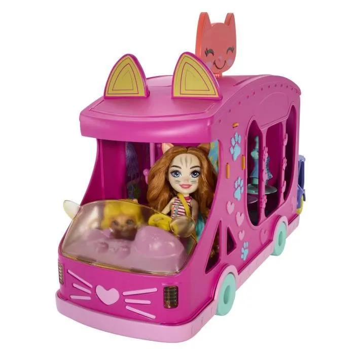 CHAT-MION MODE ENCHANTIMALS - Enchantimals - HPB34 - POUPEE ENCHANTIMALS-3