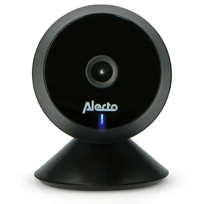 Babyphone Wi-Fi avec caméra ALECTO SMARTBABY5BK Noir - Ondes zéro émission - Numérique - DECT-0