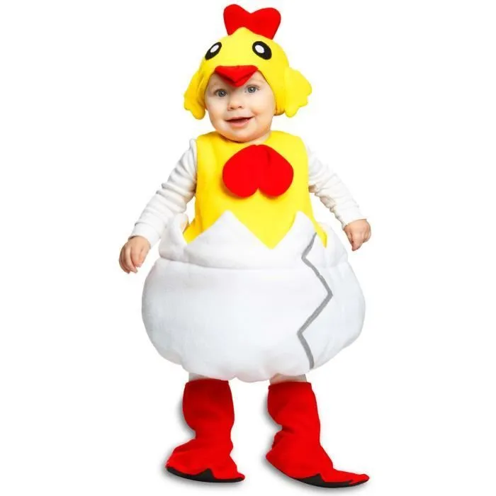 MY OTHER ME FUN COMPANY, SL. Déguisement Poussin Coquille. 12 mois. Enfant-0