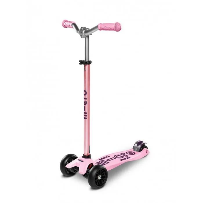 Trottinette 3 roues Enfant - Maxi Deluxe Pro Rose - MICRO - Loisir-0