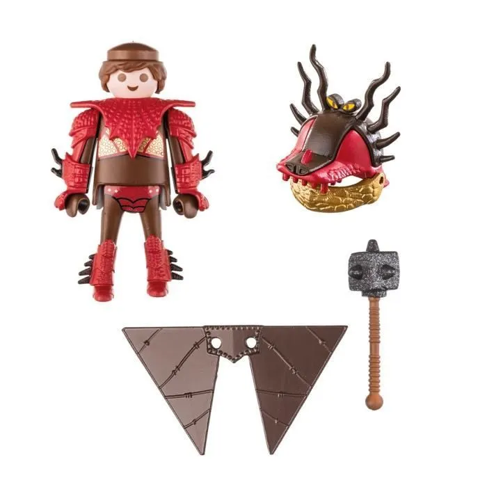 PLAYMOBIL Dragons 3 - Rustik en combinaison de vol - Mixte - A partir de 4 ans-2