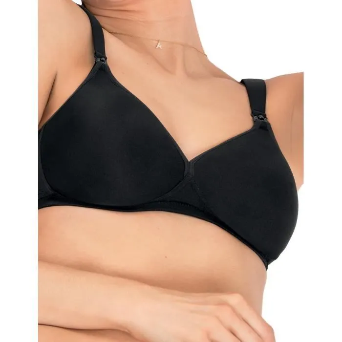 Anita Maternity Miss Anita Soutien-Gorge d'Allaitement Sans Armatures Noir 5070-001-1