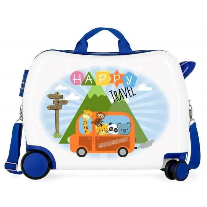 ROLL ROAD Little Me Bagage Enfant 50 Centimeters 34 Multicolore (Multicolor) - 4749861-0