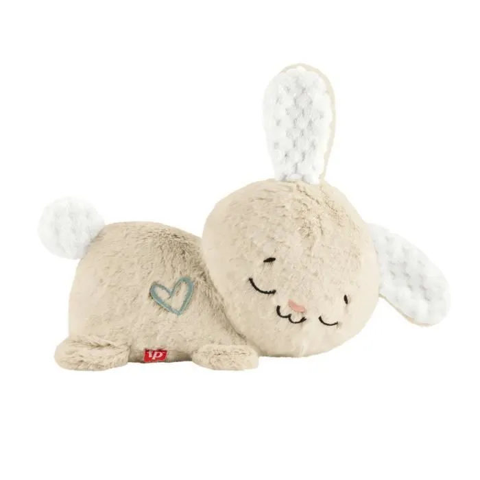 Fisher-Price-Mon Lapin Câlin - Peluche veilleuse - Jouet d'éveil - HXG97-1