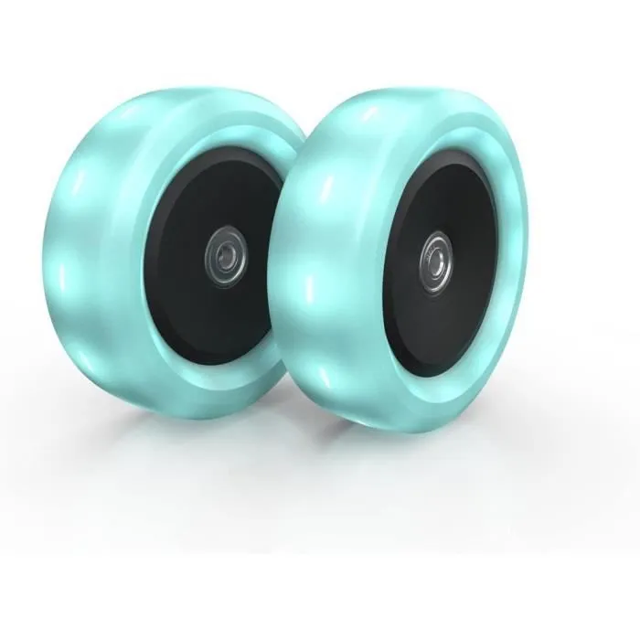 Roues pour trottinette - BERG - Nexo - 120x40mm - LED - Menthe-0