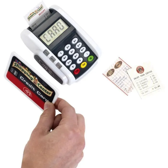 Terminal de paiement électronique avec carte bancaire et tickets de caisse - KLEIN - 9333-1