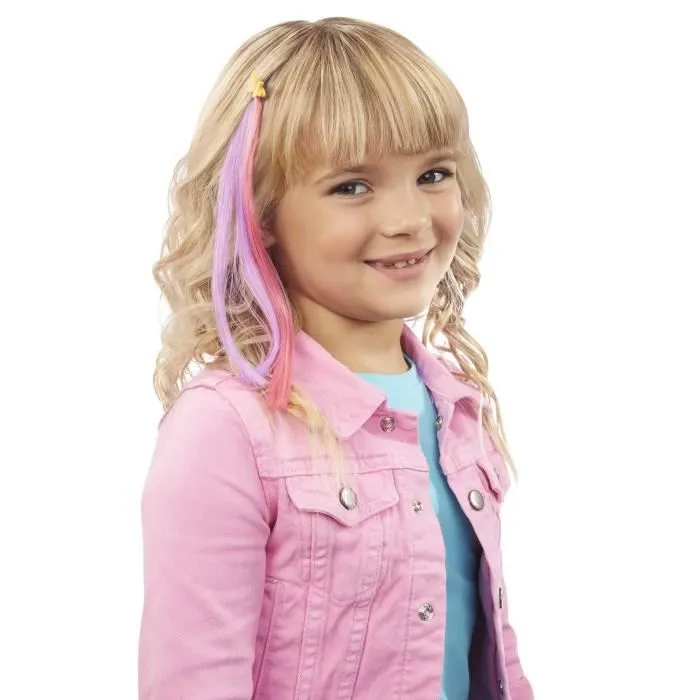 Barbie®-Ultra Chevelure-Tête à Coiffer blonde mèches arc-en-ciel HMD78-6