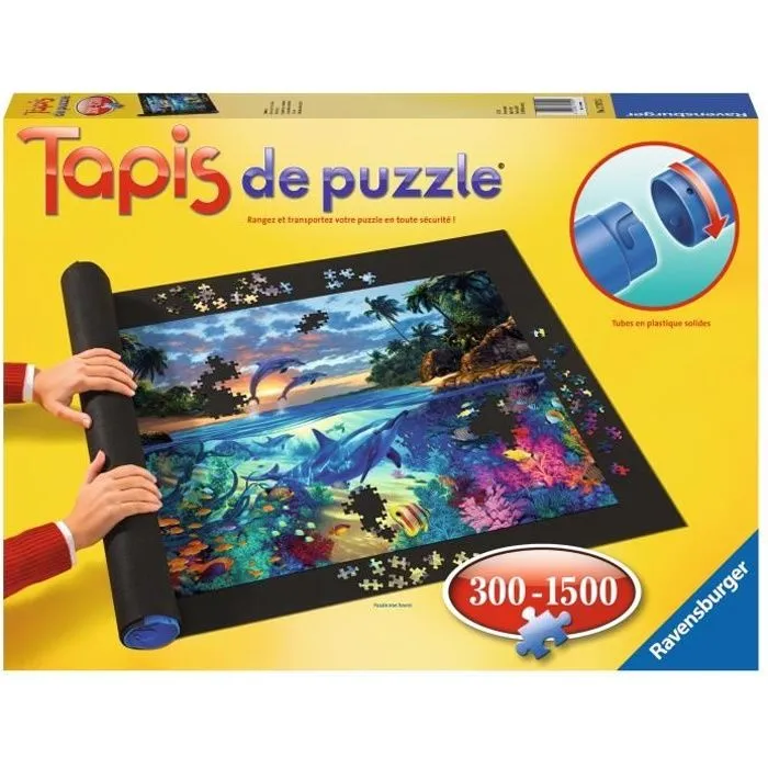 Tapis de puzzle 300 à 1500 pièces - Ravensburger - Accessoire puzzle enfants ou adultes - Ranger son Puzzle-0