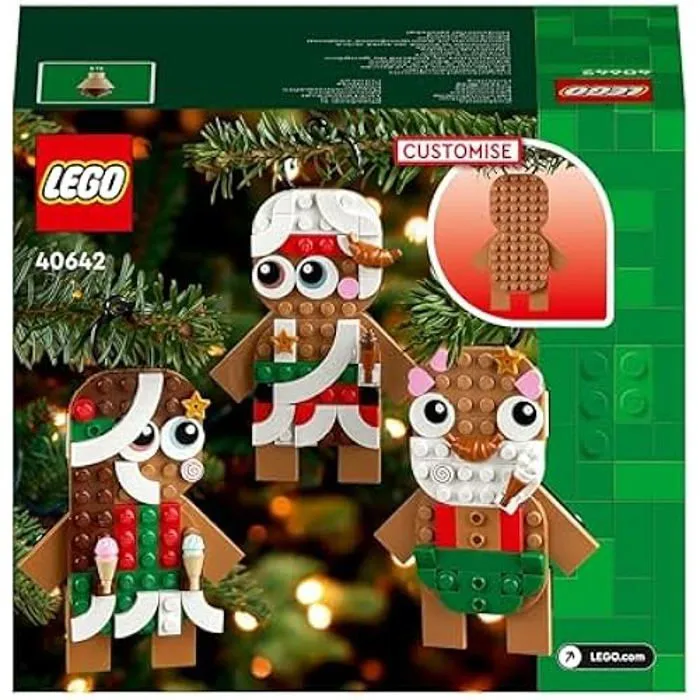 LEGO® 40642 Les Décorations Pain d’Épices Accessoires de Décoration Intérieure-0