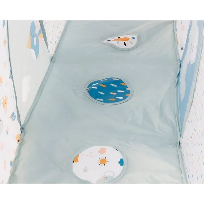 EUREKAKIDS - Tunnel de jeux pour bébé - De 0 à 3 ans  Bleu --3