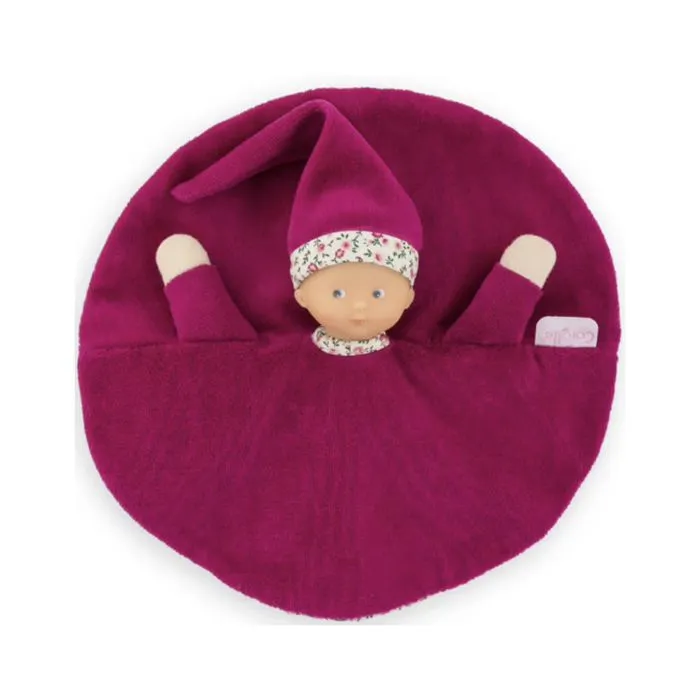 Doudou - Corolle - Tidoudou - Rose grenadine - Ultra doux - Idéal dès la naissance-0