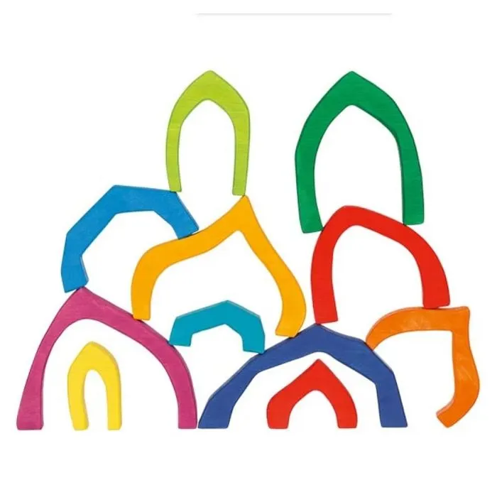 Jeu d'apprentissage - NO NAME - Blocs de construction les 4 Saisons - Mixte - 25 pièces - Texture rugueuse-3