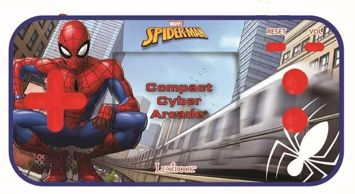 Console portable Compact Cyber Arcade® SpiderMan - écran 2.5'' 150 jeux dont 10 SpiderMan-0