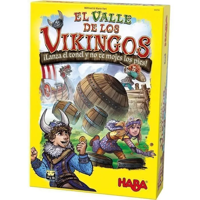 HABA H304700 La Vallée des Vikings Set de Table Multicolore 5525-0
