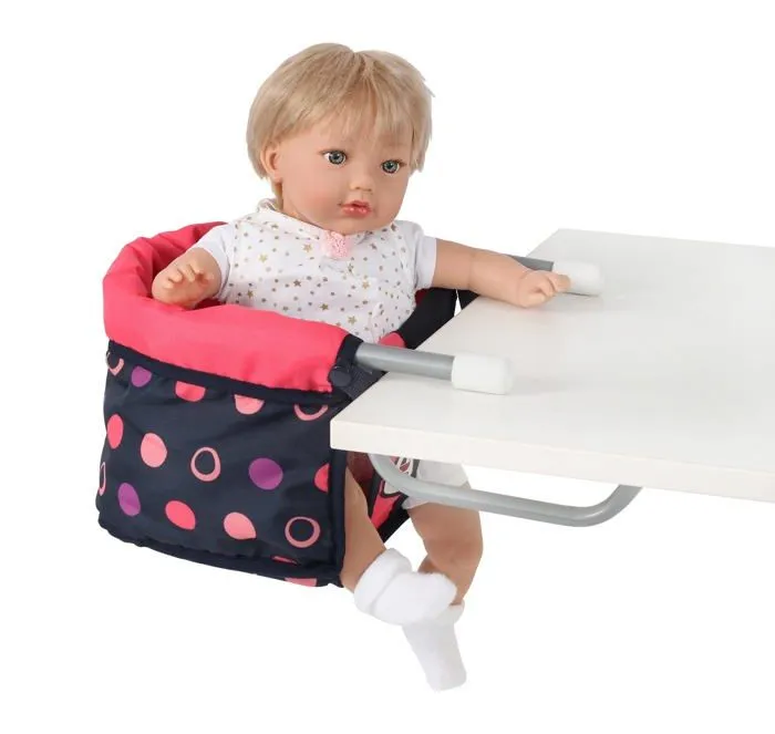 Nurserie Bayer chic - 735-20 - 2000-Siege de Table pour poupee jusqu'a 60 cm, , Corail-1