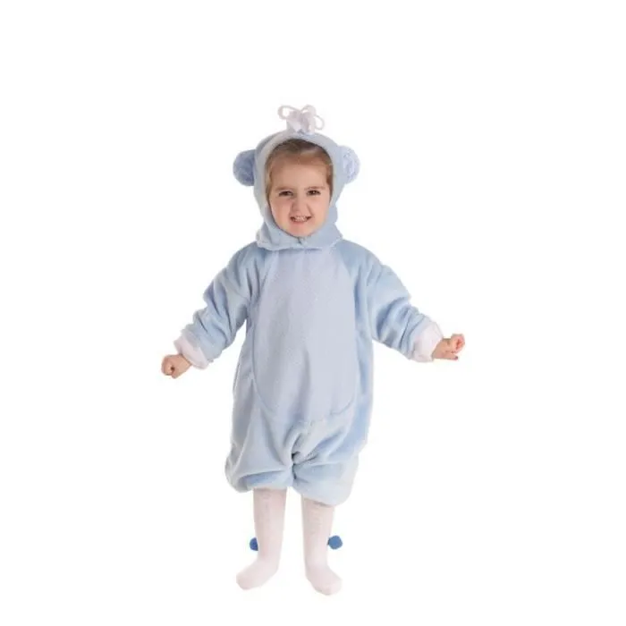 Déguisement Ours Bleu pour Bébés - DisfraZZes - Modèle Ours Bleu - Polyester - Intérieur-0