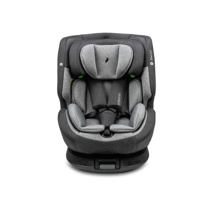 OSANN - Siège auto bébé/enfant One360 rotatif Isofix - 40-150 cm - 0 à 12 ans - Groupe 1/2/3  Gris - 40-150 cm-1