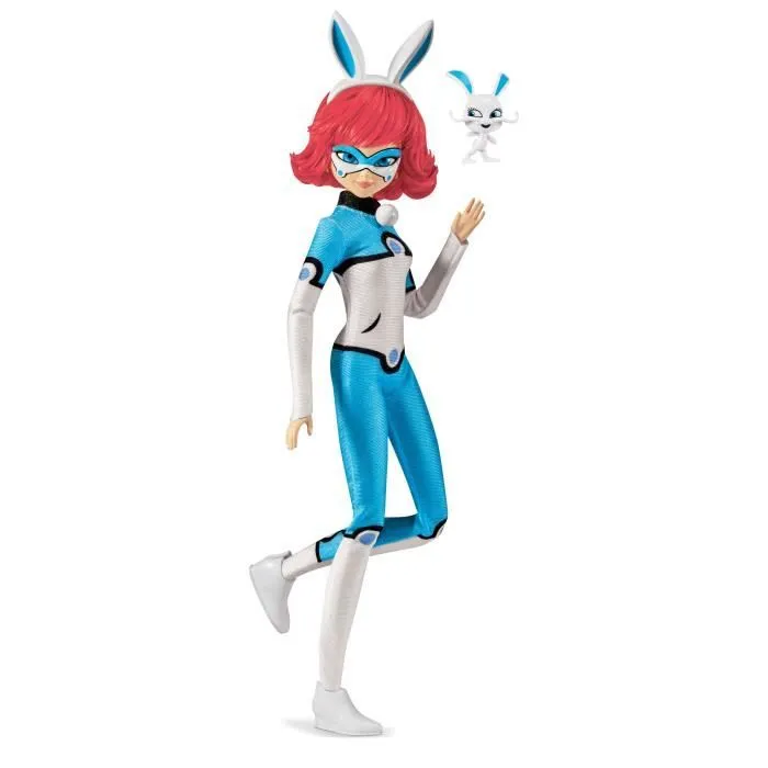 Poupée articulée Bunnyx de Miraculous - BANDAI - 26 cm - Pour enfants de 2 ans et plus-2