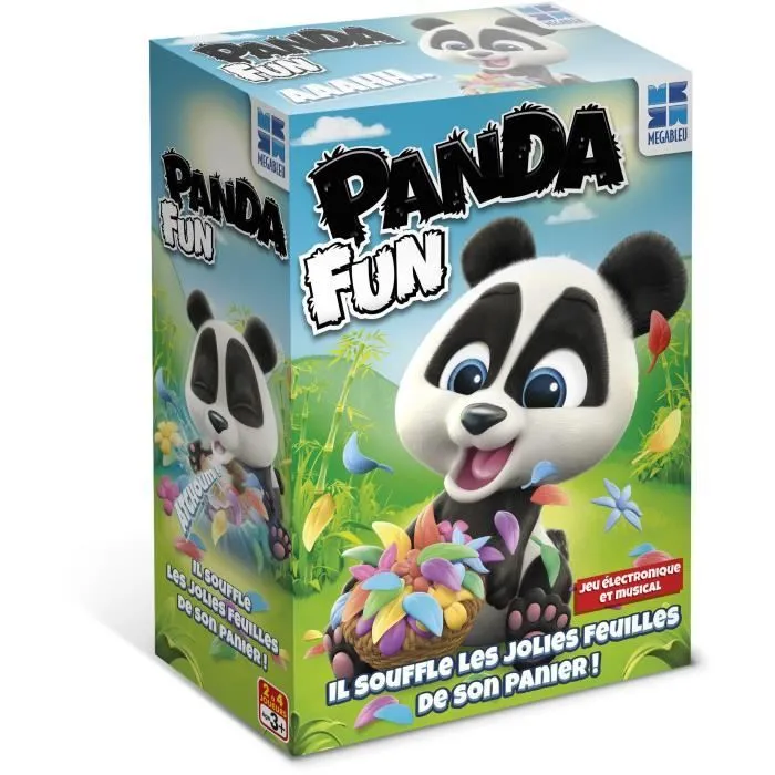 PANDA'FUN - Jeu de société - A partir de 3 ans - 2 à 4 joueurs - Megableu-1