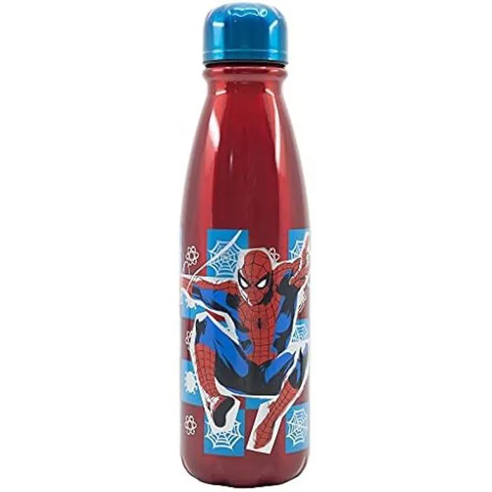 Bouteille en Aluminium - STOR - Spiderman Arachnid Grid - 600 ml - Sans BPA - Réutilisable-1