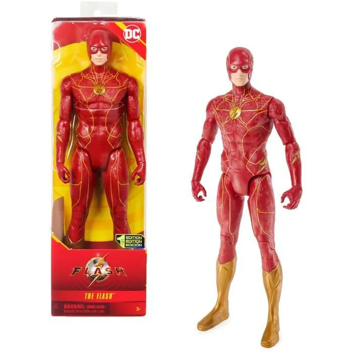 Figurine articulée The Flash 30 cm - DC Comics - Pour enfants dès 3 ans-0