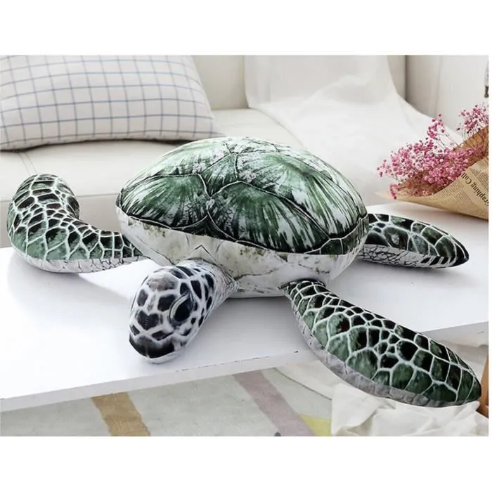 Jouet en peluche - Non spécifié - Tortue de Mer - 55 cm - Vert - Mixte - À partir de 3 ans-1