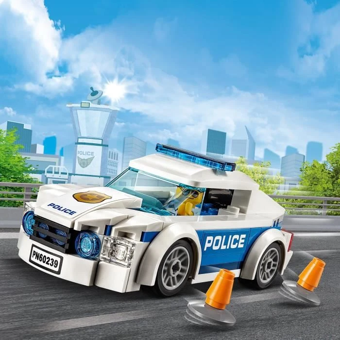LEGO® City 60239 La voiture de patrouille de la police, Ensemble de Véhicules, Jouet pour Enfants Fille Garçon de 5 ans et +-1