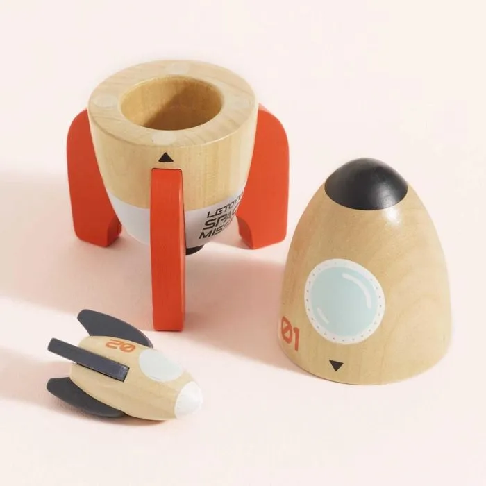 Jouet - Le Toy Van - TV808 - Duo de Fusées - Bois FSC - 3 à 8 ans - Mixte-2