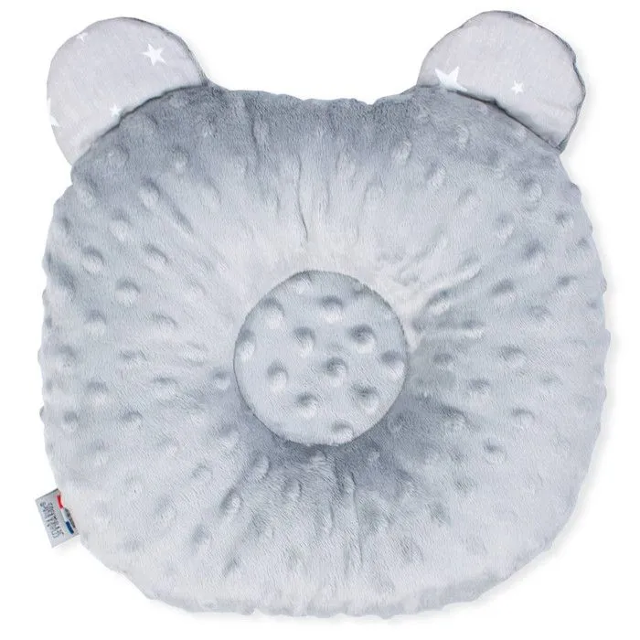Coussin de maintien anti tête plate  Gris 30 cm x 25 cm-1