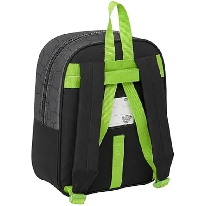 Sac à dos scolaire - SAFTA - Tortugas Ninja - Adaptable au chariot - Confortable - Pour enfant-1