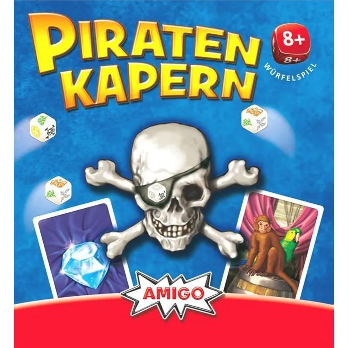 Jeu de société - AMIGO - Piraten Kapern - Pour enfants de 8 ans et plus - 2 à 5 joueurs - Durée de 30 minutes-0