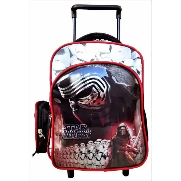 Sac à dos Trolley-Cartable - Disney - Star Wars - 34x25x16 cm - Imperméable - Mixte-0