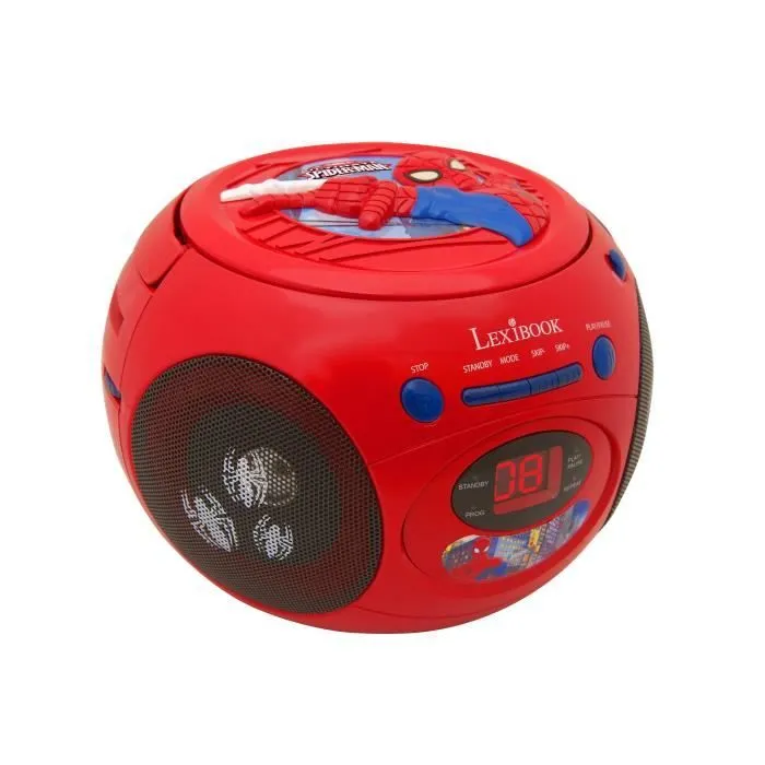 SPIDERMAN Lecteur CD Lexibook-0