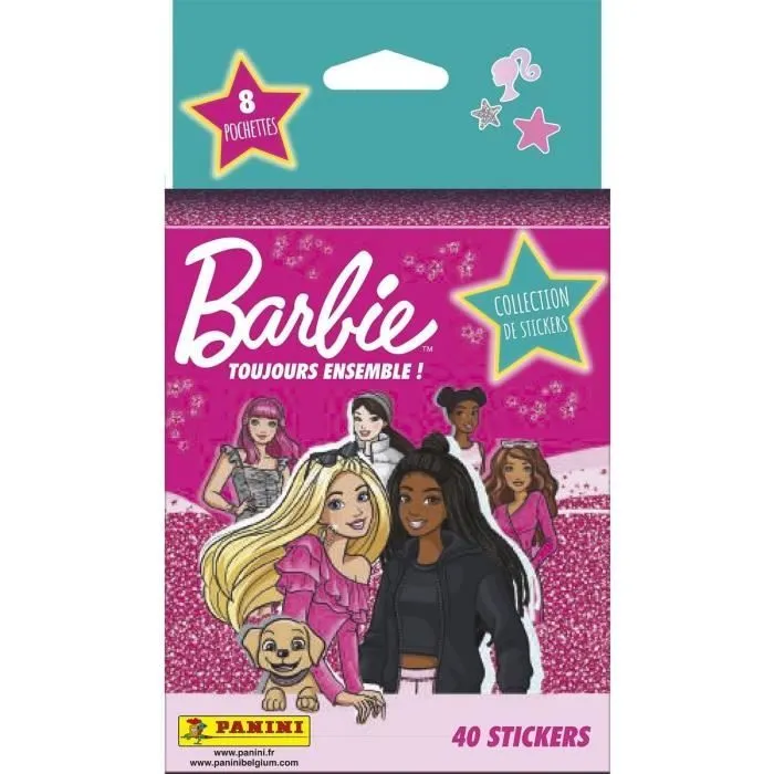 Stickers Barbie - Blister 8 pochettes PANINI-0