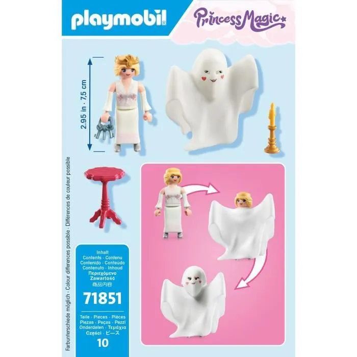 PLAYMOBIL 71851 Princesse et déguisement fantôme phospho-5
