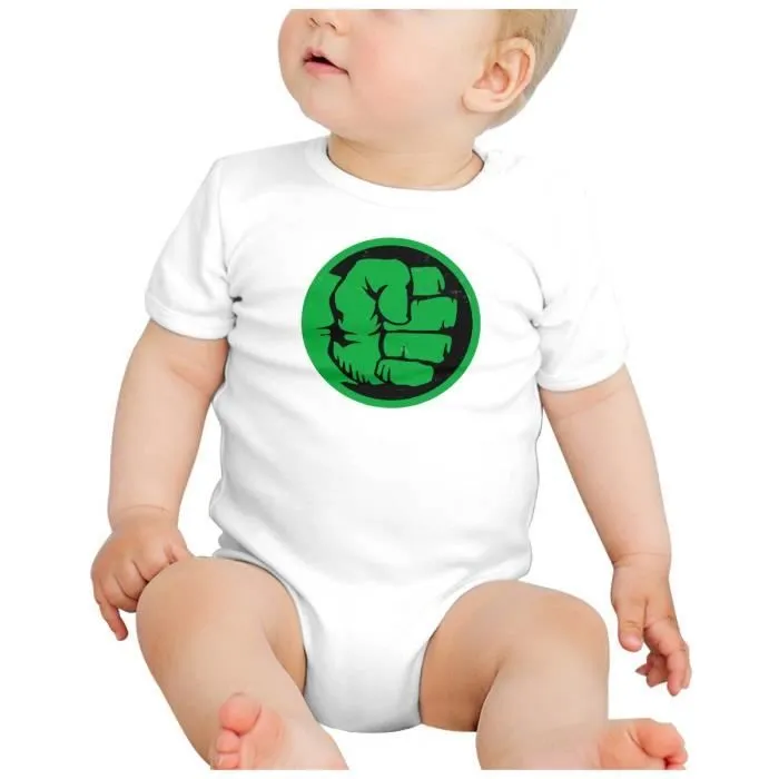 Body Bébé Manche Courte Bleu C'est Très Bon Mais J'ai Plus Faim pour ça Humour Blague-1