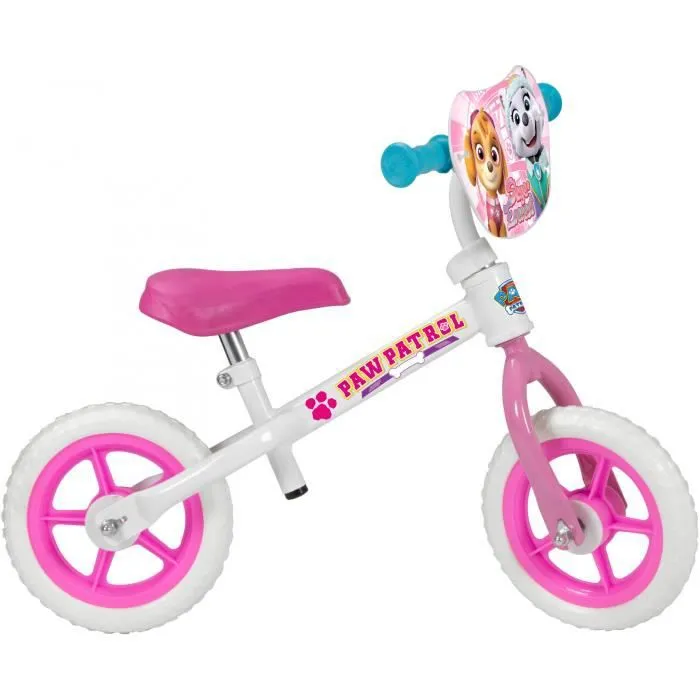 Toimsa Draisienne à 2 roues Paw Patrol 10 pouces Fille Blanc-0