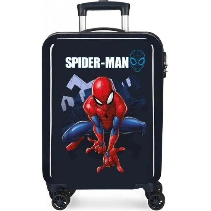 Valise cabine - MARVEL - SPIDERMAN Action - 4 roues - ABS léger - 34L-0