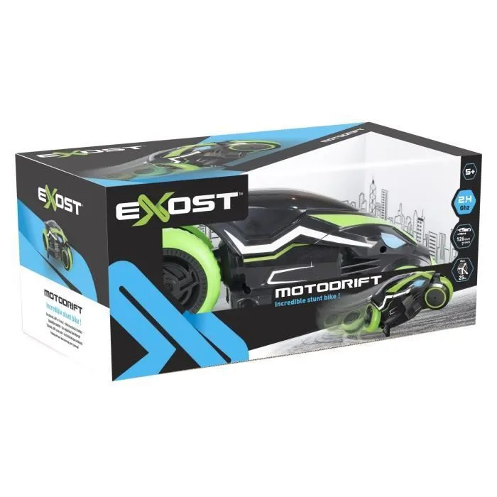 Voiture radiocommandée EXOST Motodrift - Moto pour faire des drifts à 180° - 23cm - 2,4Ghz-4