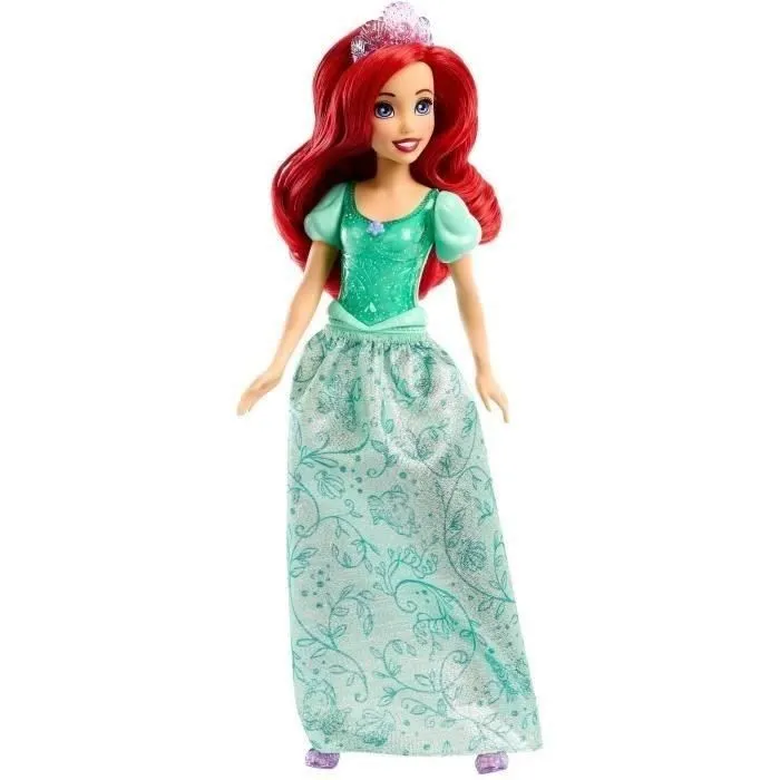 Ariel Poupée 29 cm, Mattel Poupée Disney Princesses habillage et accessoires HLW10-2
