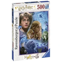 HARRY POTTER Puzzle 500 pièces - Harry Potter à Poudlard - Ravensburger - Puzzle adultes - Dès 12 ans-1